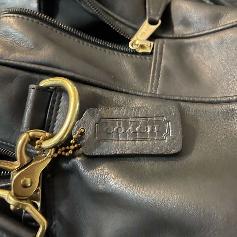 Authentic Coach leather travel bag Unisex - Picture 16 of 16